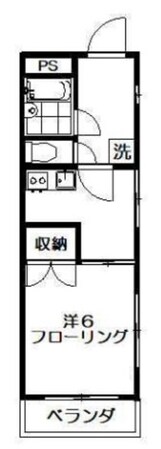 サンハイツフジの物件間取画像